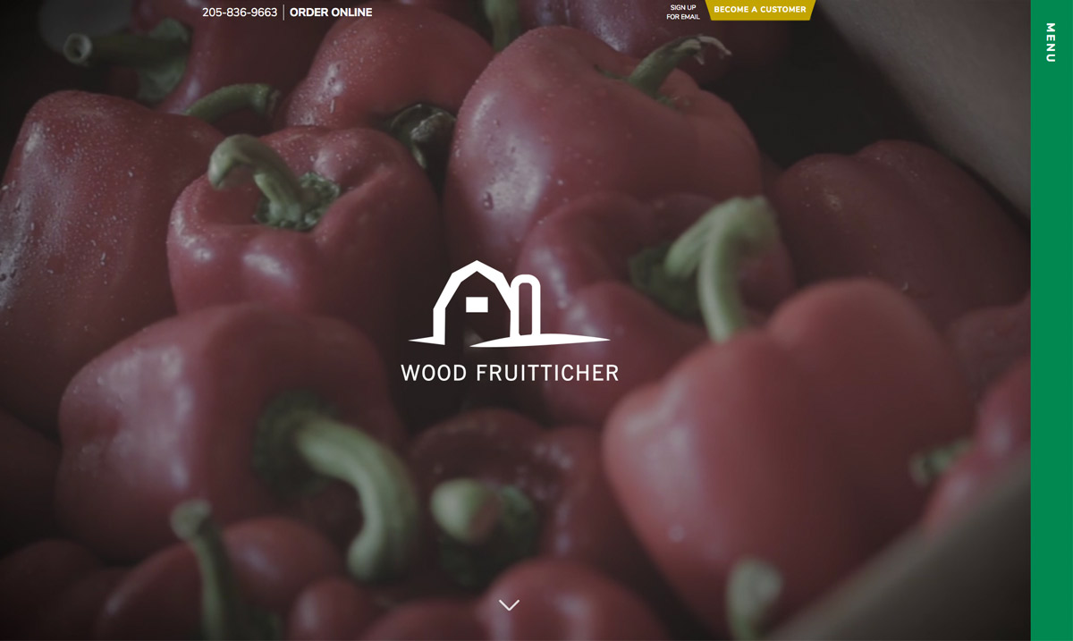 Online Ordering Wood Fruitticher Foodservice