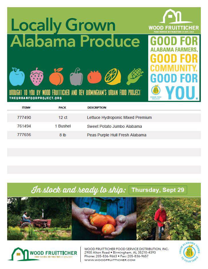 Locally Grown Alabama Produce