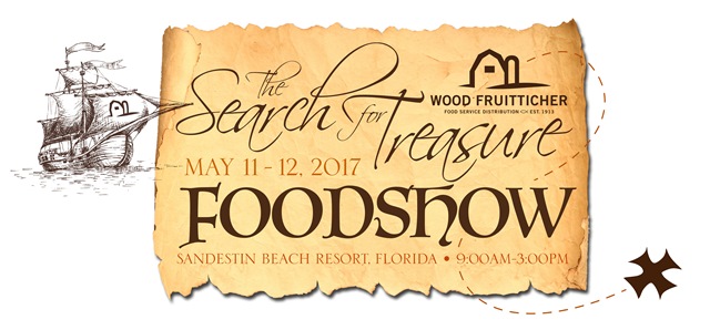 The Search For Treasure Foodshow May 11-12 2017