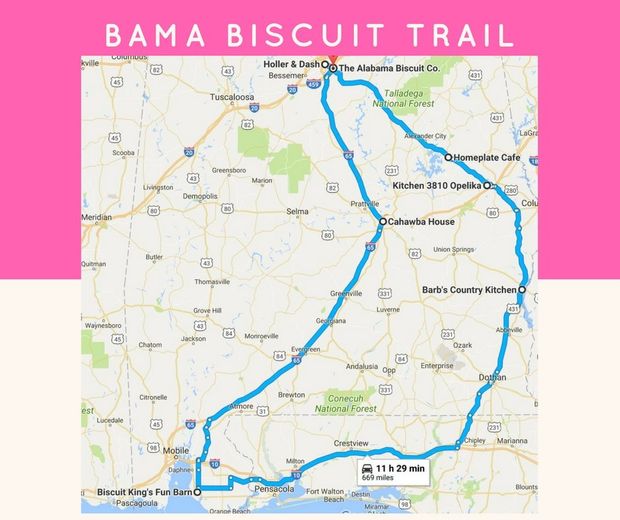 Bama Biscuit Trail