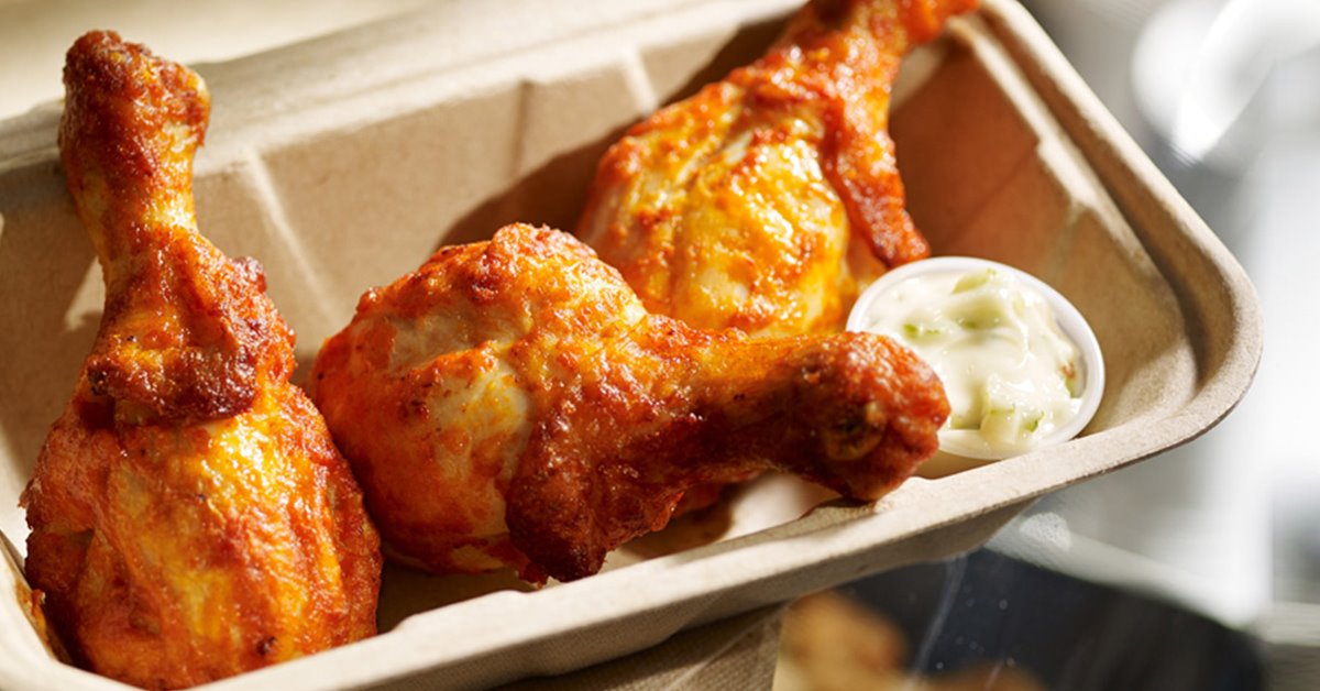 Oven Roasted Chicken Wings Wood Fruitticher Foodservice